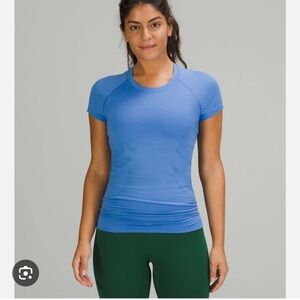 Lululemon Athletica Azure Short Sleeve Tee